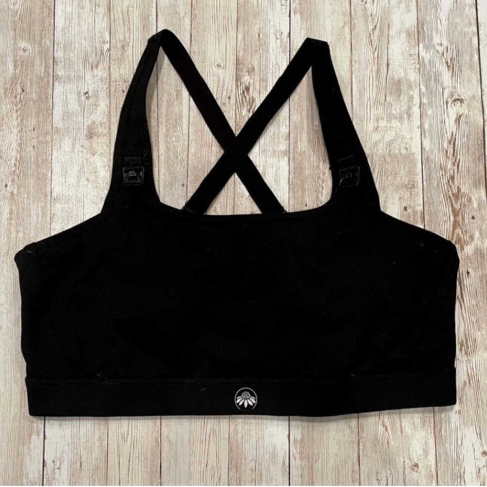 Senita Athletics Black Speed Feed
Nursing Bra Size Large x3